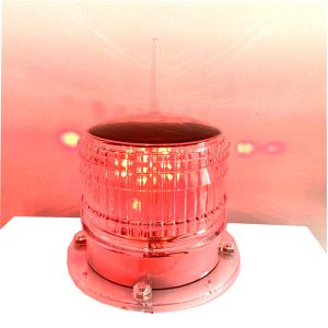 Traffic Solar Led Boat Marine Navigation Warning Flashing Light