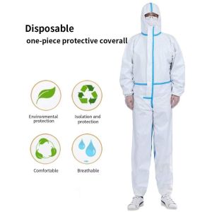 Quality CE FDA PP PE Disposable Medical Isolation Clothing for sale