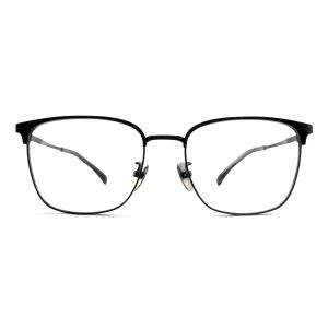TF3350 Silver Titanium Optical Frame Square Durable Classic Style