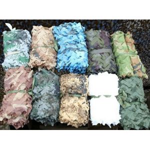 Anti - Radar Military Camo Netting / Army Hunting Camo Netting For Barbecue