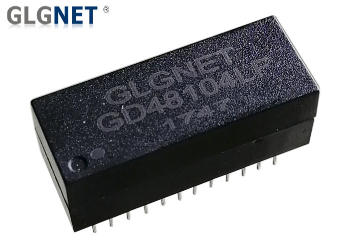 DIP Mounting Power Over Ethernet Transformer 48 Pin With 1G Integrated Magnetics