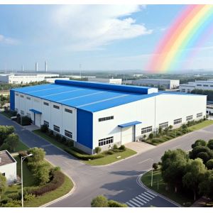 Quality Custom Design Steel Structure Construction Anti Rust For Storage Logistic for sale