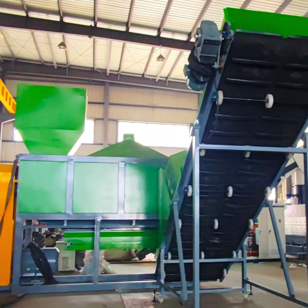 Sand Remover and PP Woven Bag Cleaning Machine with 1000kg 2000kg 3000kg per hour Capacity for Dust Removal