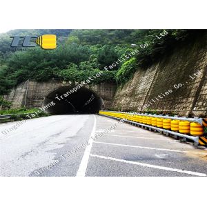 Quality Roadway Safety Roller Metal Beam Crash Barrier Guardrail Barrier for sale
