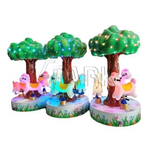 Forest Park Big Tree Fiberglass Swing Chair Carousel Ride