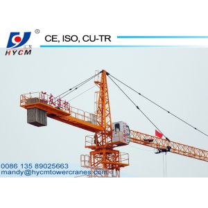 HYCM Stationary 6ton 50m Boom Hammerhead Tower Crane QTZ60(5012) for High Rise