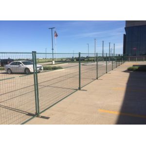 China Steel 10ft X 6ft Fence Panels , 11ga Temp Site Fencing on sale