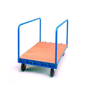 Fabrication Plasterboard Sheet Trolley Metal Utility Cart 500KGS Capacity