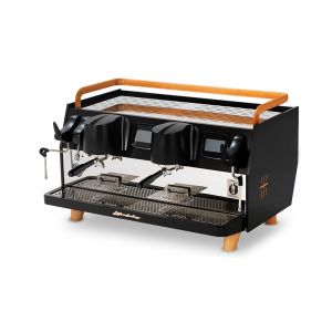 Manual Double Group Coffee Machine Cappuccino Coffee Maker With Triple Boiler