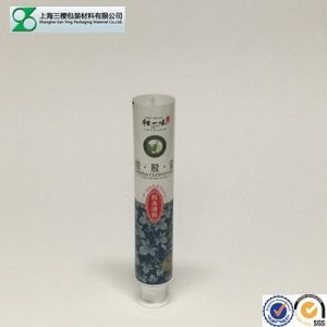 China Plastic Round Toothpaste Tube S13 Thread Full Diameter Screw Cap on sale