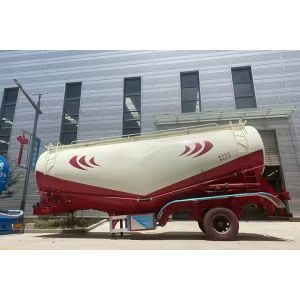 CIMC 27 CBM Cement Truck Power Semi Commercial Truck Trailers