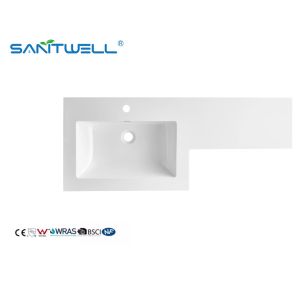 SWBG110Left Hand Special Design Artifical Stone Basins Various Size Customized