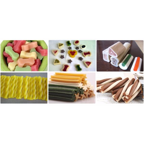 dog treats making extrusion machine pet treat pocessing line 