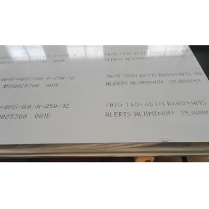 Non Slip Embossed T651 7075 Aluminium Alloy Plate SCC Resistance