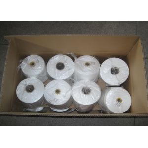 Quality 60s 100% Ring Spun Polyester Sewing Yarn For Handkerchief for sale