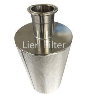 304 316 SS Shaped Filter For Petroleum And Petrochemical Separation Process