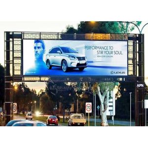 6000 Nits LED Advertising Screen Outdoor P3 P4 High Definition