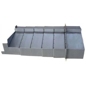 Stainless Steel Slide Bellows Way Covers Resist Dirt For Machine Tool