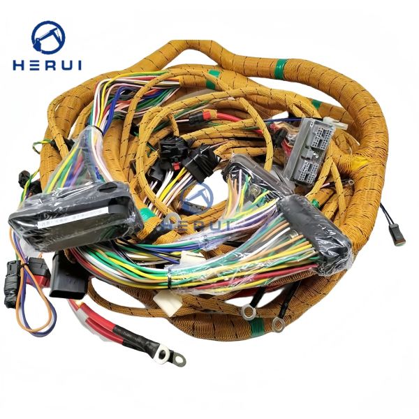 E320D E323D Excavator External Wiring Harness 306-8777 For C6.4 Diesel Engine