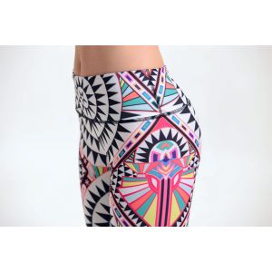 OEM women yoga pants polyester spandex fabric bodybuilding gymwear