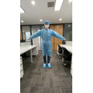 S&J PP Disposable Protective Isolation Gowns