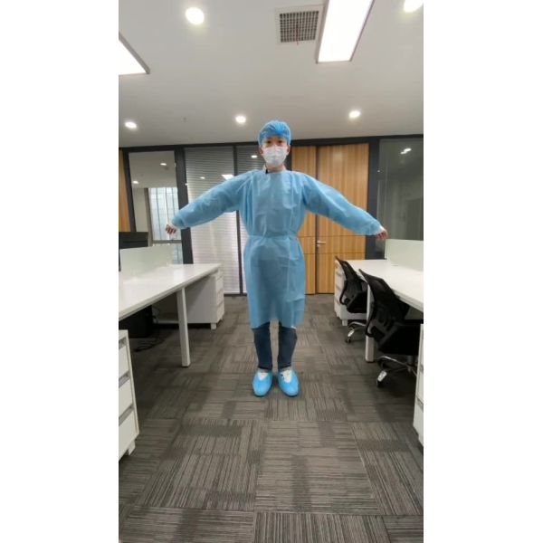 Buy S&J PP Disposable Protective Isolation Gowns at wholesale prices