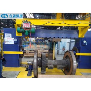 350 Tons Double Head Horizontal Wheelset Press CNC Controlled