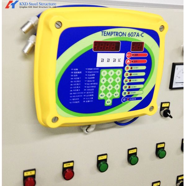 Buy Easy Operate Poultry Environment Control System Poultry Shed Steel Structure at wholesale prices