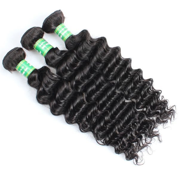New Fashion Natural Color Deep Wave 100% Malaysian Hair Bundles