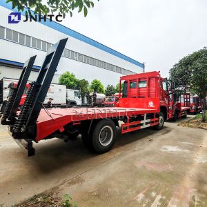 HOWO Small Lowbed Lorry Truck 4X2 Container Flatbed Tow Truck Price