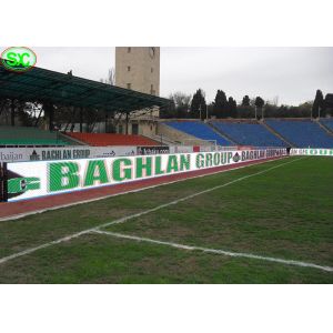 P10 RGB Football Stadium LED Display , 5000hz High refresh rate 5 year warranty