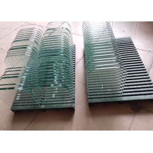 6mm Transparent Tempered Glass Board Stain Resistant Flat Surface