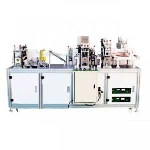 Eco Friendly Disposable Face Mask Making Machine PLC Programming Control