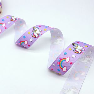 High Quality Custom Printed Satin Silk Ribbon Wholesale With Logo
