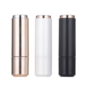 Round Plastic Lipstick Tube 3.5g for Cosmetic Electroplating Design in Any Color