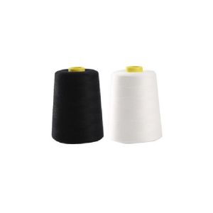 Dyed High Tenacity 40s / 2 Core Spun Polyester Sewing Thread Anti - Pilling