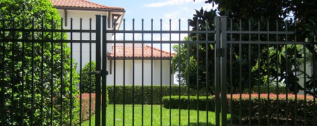 Pressed Spear Ornamental Fence