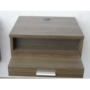 Wooden Floating Hotel Bedside Tales , Bedroom Night Stands 30% Sheen