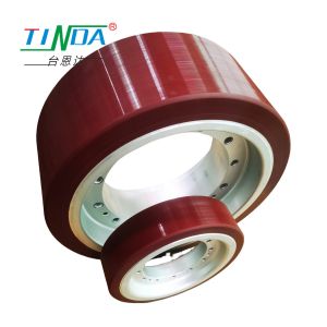 Customize Enhanced Autonomous Rubber Wheel For Robotic AGV