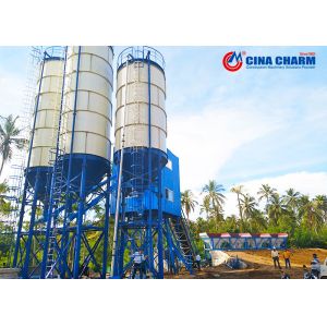 60m3/H 1000L Twin Shaft Mixer Batching Plant Js1000 Concrete Batching Machine
