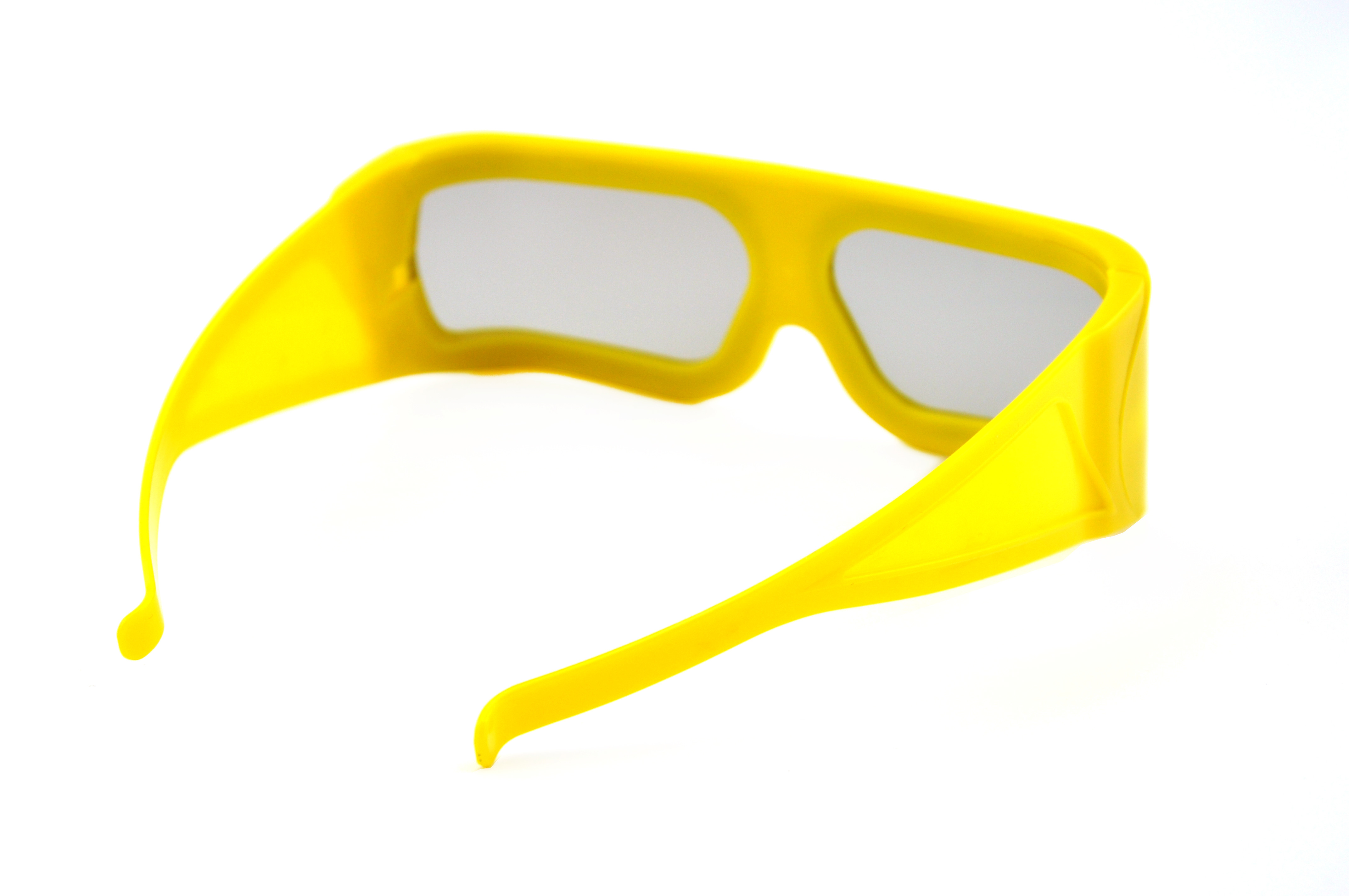 Quality Big Size Linear Polarized 3D Glasses , Movie Theater 3D Glasses for sale