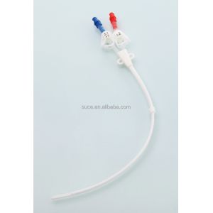 single double triple lumen Long term hemodialysis catheter, hemodialysis kit,