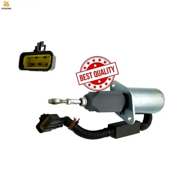 Buy 24V Fuel Shut Off Solenoid Valve 3977620 For Cummins 6CT Diesel Engine at wholesale prices