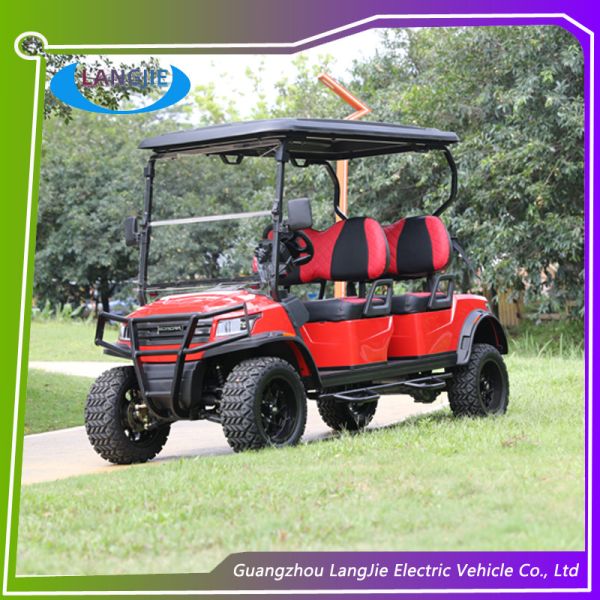 4 Seaters CE Approve Electric Vintage Car Welded Tubular Steel Chassis