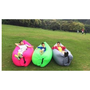Quality lightweight inflatable lamzac hangout fast inflatable sofa air bed for sale