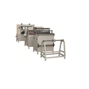 PLC Control Folding Knife Paper Pleating Machine 0.6MPa