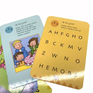 Recyclable Matt Lamination Pantone Learning Flash Cards