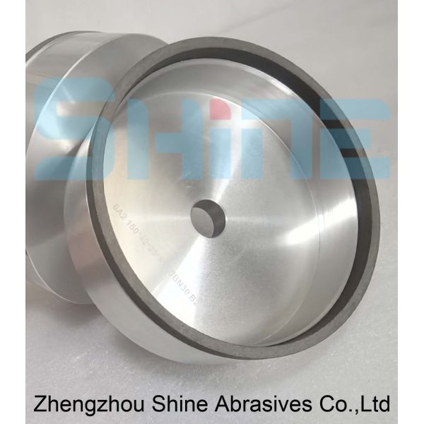 6A2 Cup Resin Bond Diamond Grinding Wheel For Sharpening Carbide Tool