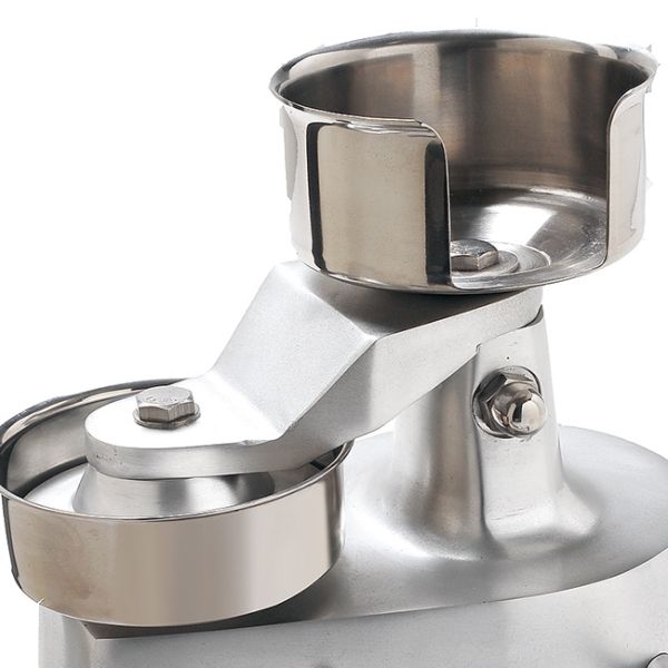 Manual Burger Forming Machine Polished Finish Stainless Steel Material