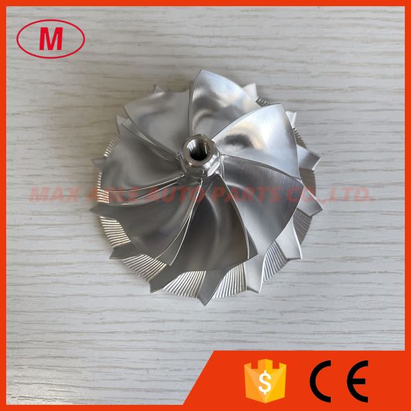 TD05 reverse 64.40/82.00mm 7+7 blades LEP style turbocharger milling/aluminum 2618/billet compressor wheel
